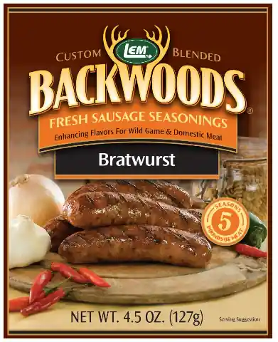 LEM Backwoods Bratwurst Fresh Sausage Seasoning 9012