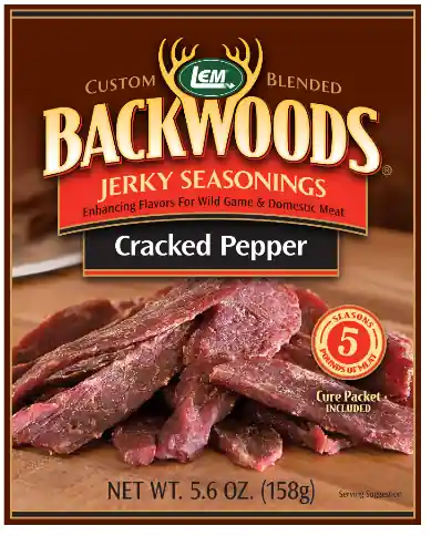 LEM Backwoods Cracked Pepper Jerky Seasoning 9044