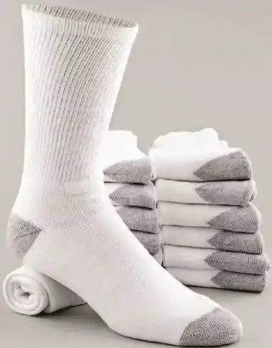 Carolina Crew Socks- 12 PK.