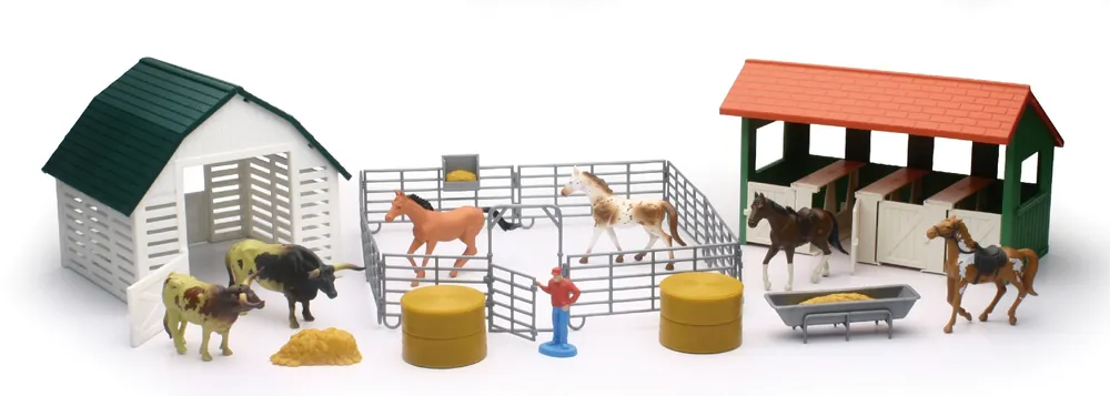 Country Life Horse & Cattle Set SS-05516A