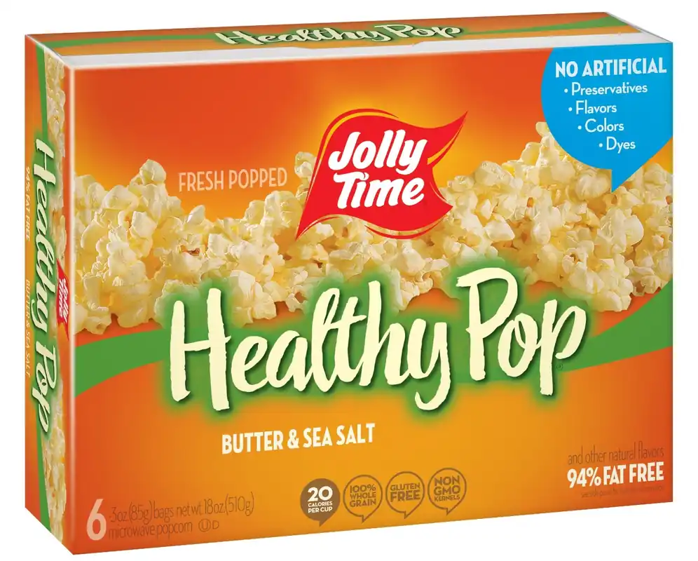 Jolly Time Healthy Pop Popcorn- Butter