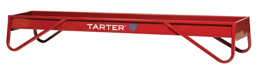 Tarter Metal Grain Feeder - 10 Foot - Red - MGF