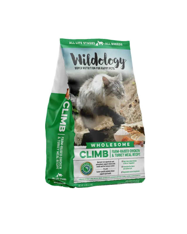Wildology Climb Chicken & Turkey Meal Cat Food 15lb