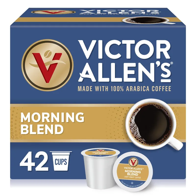 Victor Allen 42 K-Cups Morning Blend Single Serve Coffee