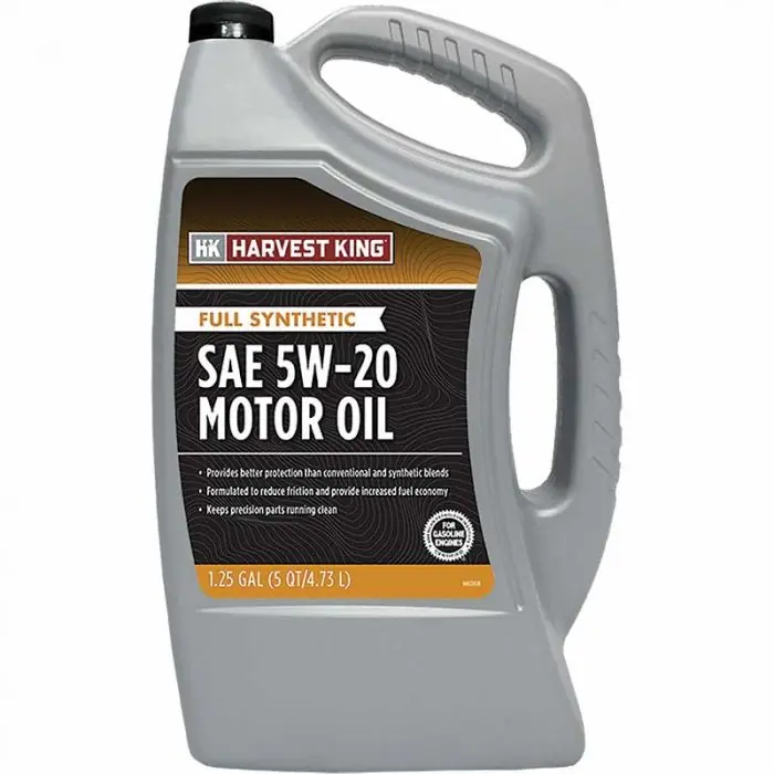 Harvest King Full Synthetic SAE 5W-20 Motor Oil - 5 qt.