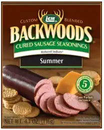 LEM Backwoods Reduced Sodium Sausage Cured Sausage Seasoning 5 lbs.