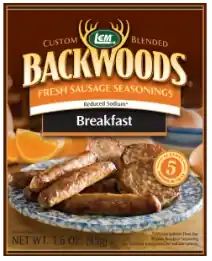 LEM Backwoods Reduced Sodium Fresh Breakfast Sausage Seasoning 5 lbs.