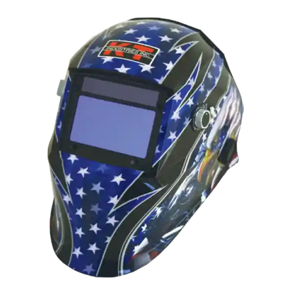 KT Industries Patriotic Auto Darkening Welding Helmet