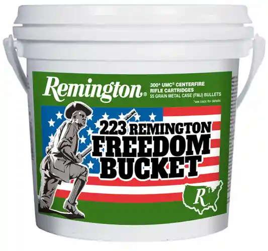 Remington UMC Ammunition 223 Remington 55 Grain Full Metal Jacket 300 Round Bucket