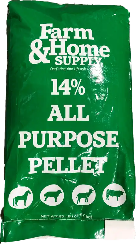 Farm & Home Supply 14% All Purpose Pellet Feed 50 lb.