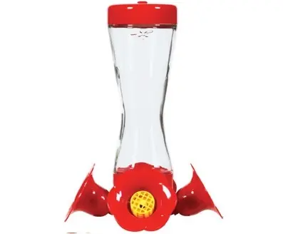 Perky-Pet 8 oz. Glass Hummingbird Feeder