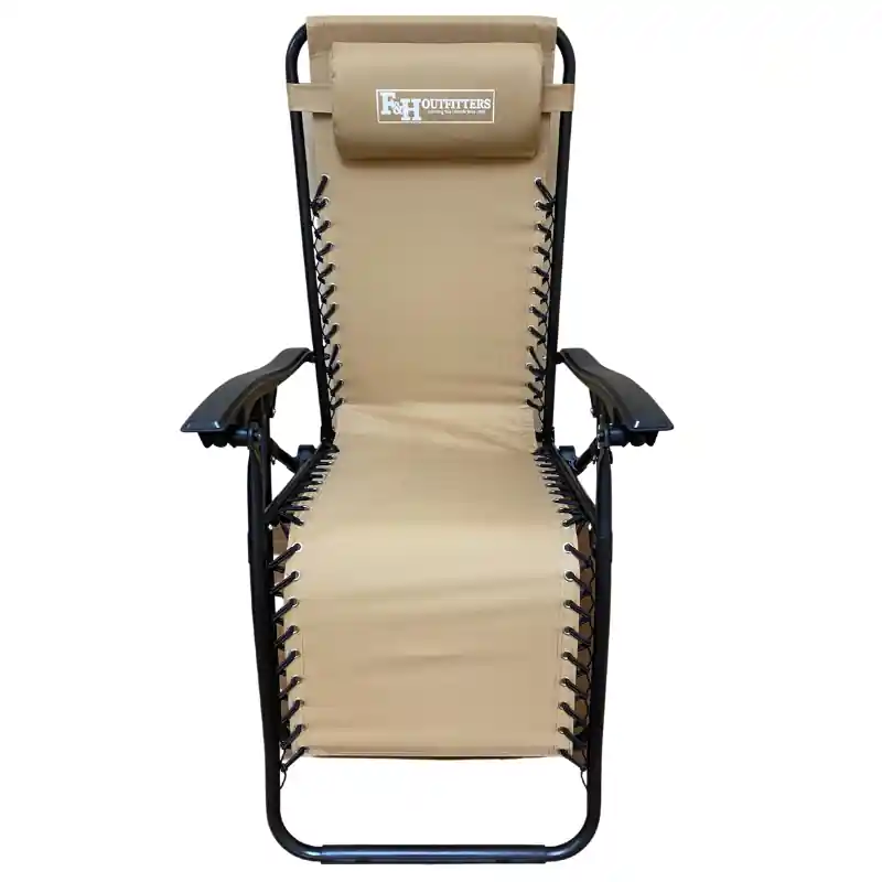 Backyard Expressions Anti-Gravity Lounge Chair- Red