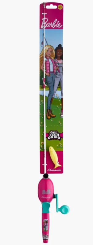 Shakespeare Disney Barbie Youth Fishing Kit