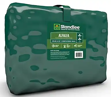 Standlee Premium Western Forage Premium Alfalfa Grab & Go Compressed Bale