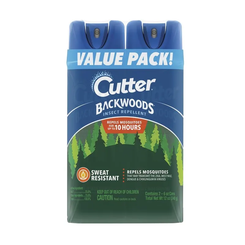 Cutter Backwoods 6-oz Insect Repellent (2-Pack)