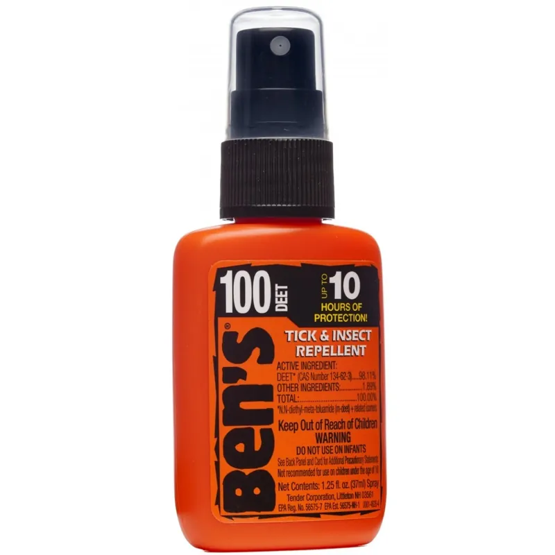 Ben‘s 100 Tick & Insect Repellent - 1.25 Oz. Pump