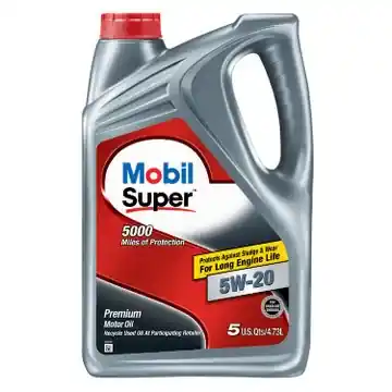 Mobil Super Motor Oil 5W20 5qt