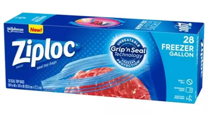 Ziplock Gallon Freeze Bags- 28 CT.