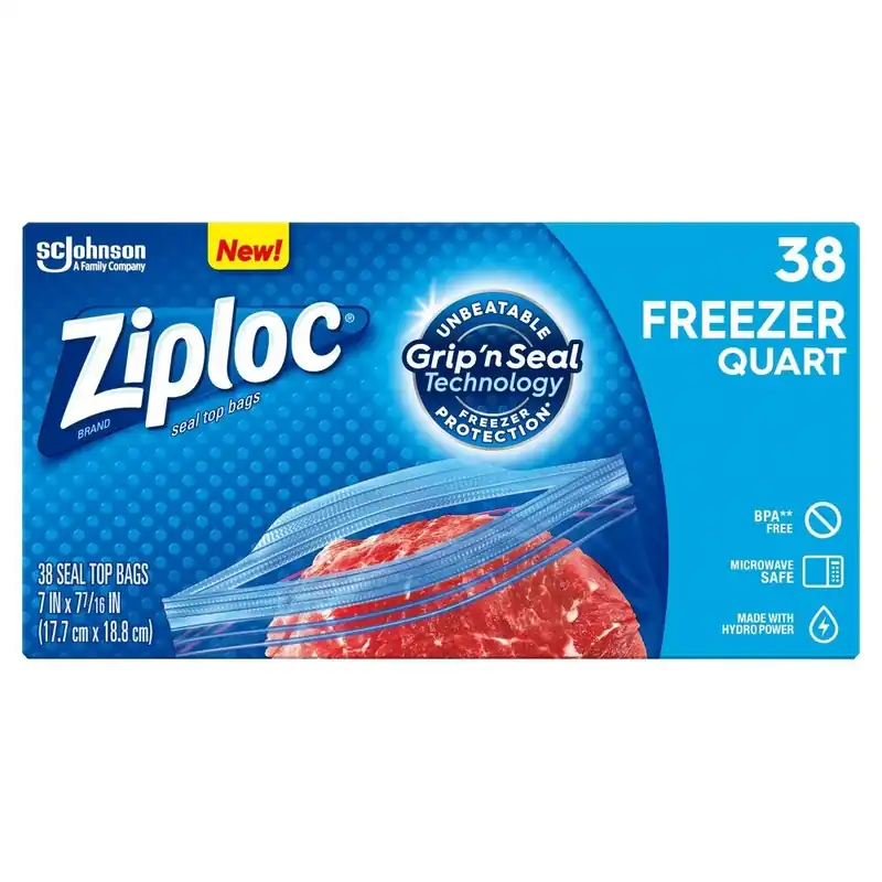Ziplock Gallon Freeze Bags- 28 CT.
