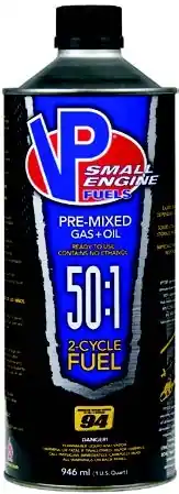 VP Small Engine - Pre-Mixed 50 1 Gas & Oil 2 Cycle Fuel - Quart