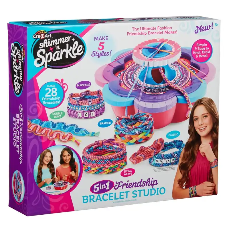 Shimmer ‘N Sparkle 5-in-1 Friendship Bracelet Studio