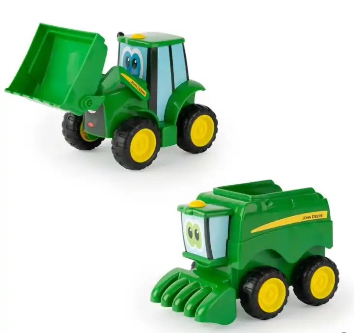 John Deere Farmin‘ Friends 2 Toy Set - Johnny Tractor and Corey Combine