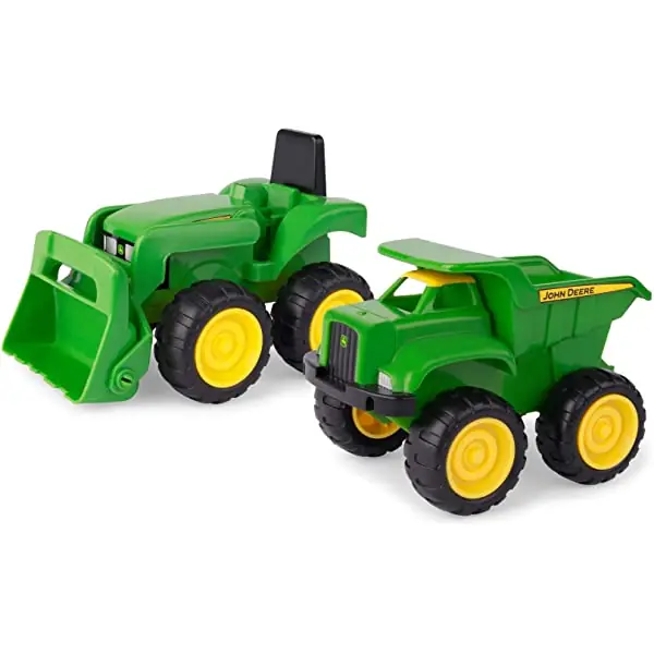 John Deere 6" Sandbox Vehicles 2 Pack
