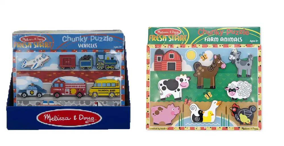 Melissa & Doug Chunky Puzzle