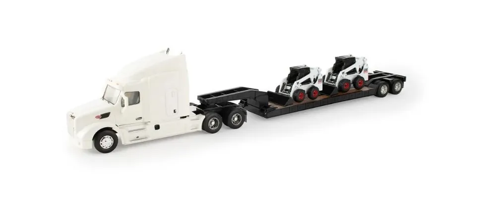 Peterbilt Lowboy with Bobcat 1 32