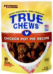 True Chews Chicken Pot Pie Recipe Natural Dog Treats, 12 oz.