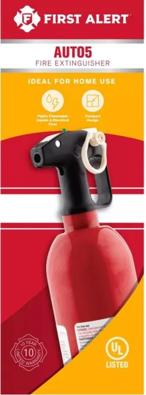 First Alert Automotive BC Rechargeable Fire Extinguisher