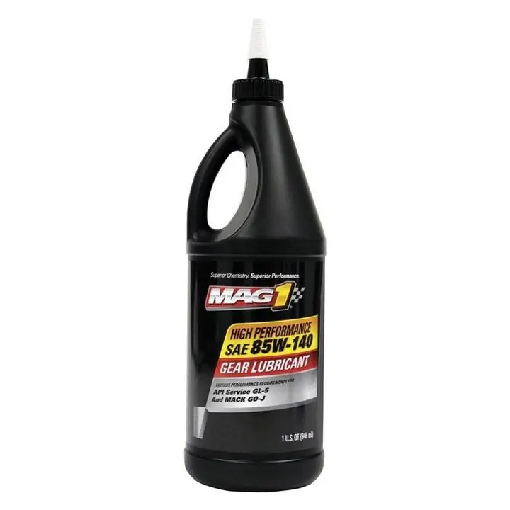 Mag 1 MG2284PL High Performance Gear Lubricant Oil, SAE 85W-140, 1-Qt