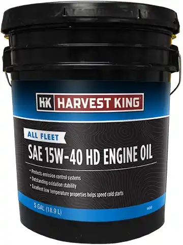 Harvest King SAE 15W40 Diesel Engine Oil 5 Gallons
