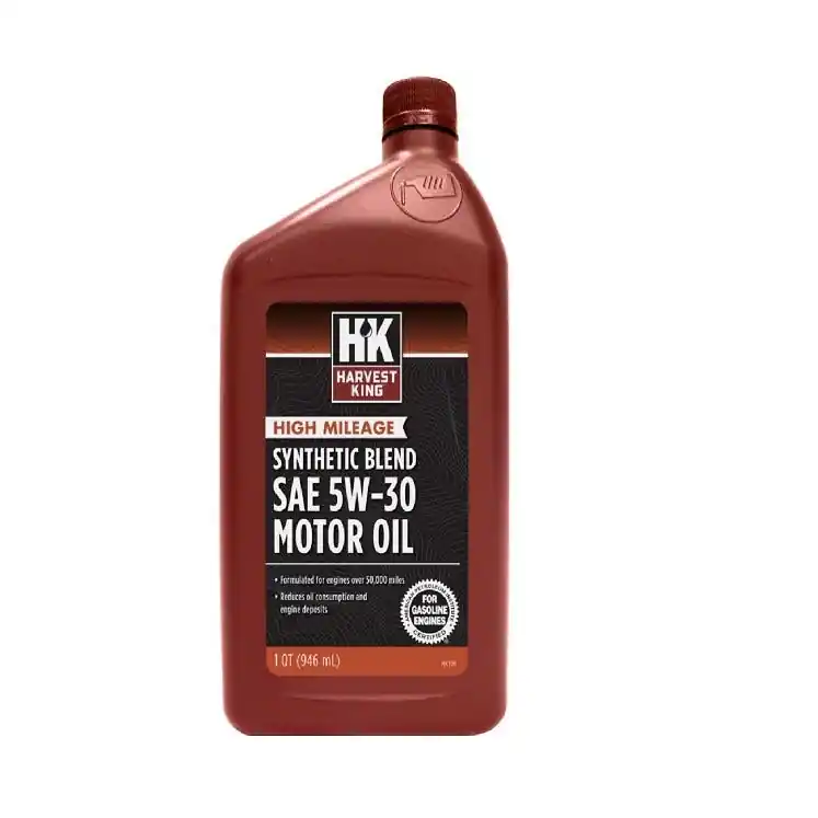 Harvest King High Mileage SAE 5W-30 Synthetic Blend Motor Oil