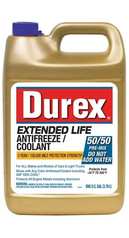 Durex Extended Life 50/50 Antifreeze & Coolant 1 Gallon