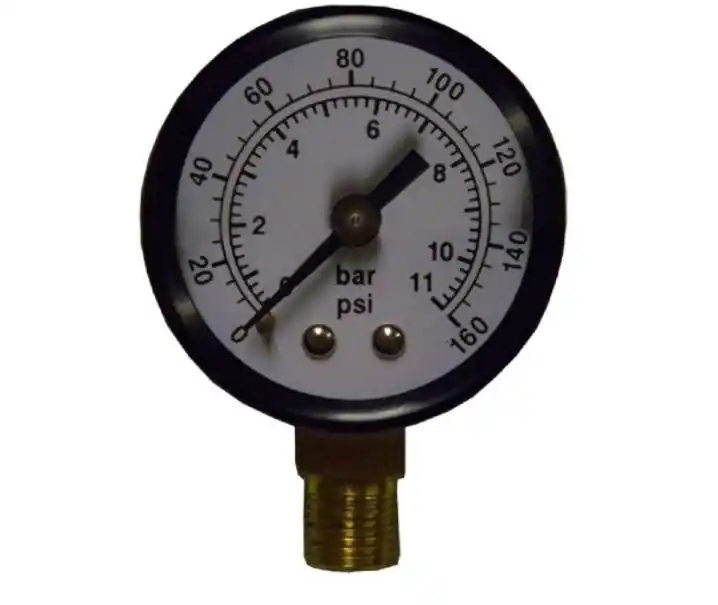 Powermate 160 PSI 1.5" Pressure Gauge 1/8 Bottom Connect