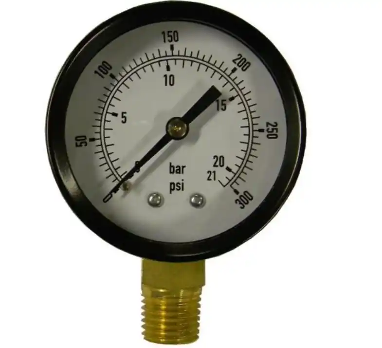 Powermate 250 PSI Pressure Gauge with 1/4 in. Back Connect