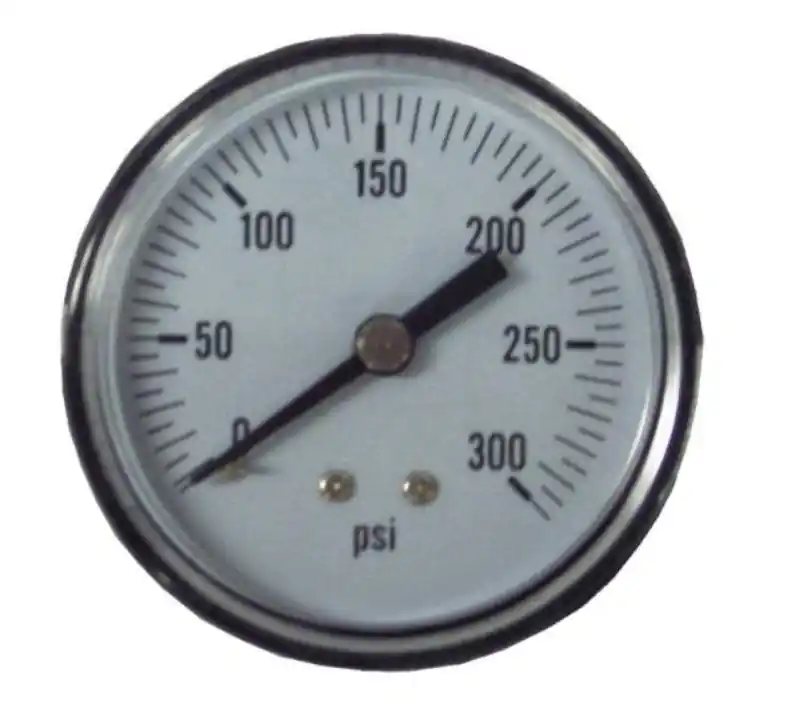 Powermate 250 PSI Pressure Gauge with 1/4 in. Back Connect