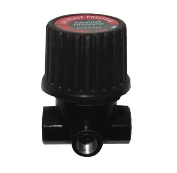 Powermate 1/4 in. NPT Inlet/Outlet x 1/4 in. NPT Gauge Pressure Regulator