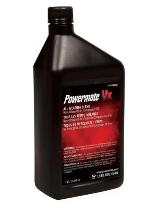 Powermate 1/4 in. NPT Inlet/Outlet x 1/4 in. NPT Gauge Pressure Regulator