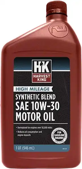 Harvest King High Mileage 10W-30 Motor Oil, 1 qt.