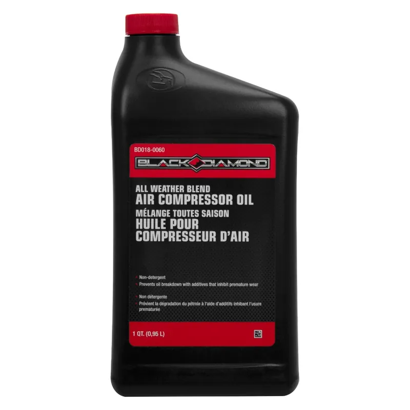 Black Diamond Air Compressor Oil - Quart