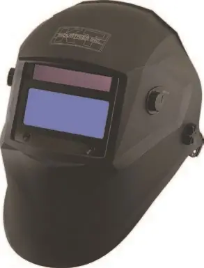 KT Industries Matte Black Auto Darkening Helmett