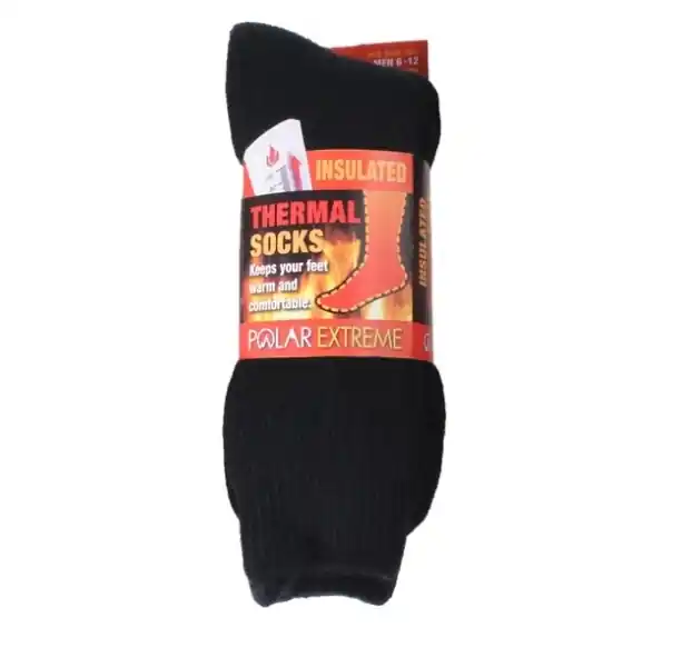 Men‘s Polar Extreme Insulated Thermal Socks - Black