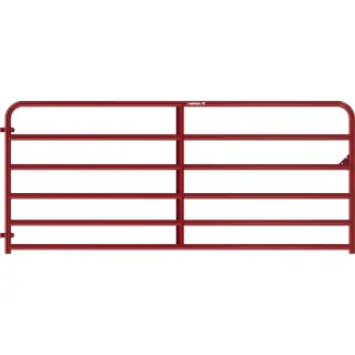 Tarter 2" 10‘ 6 Bar Heavy Duty Feed Lot Cattle Gate 2RG10