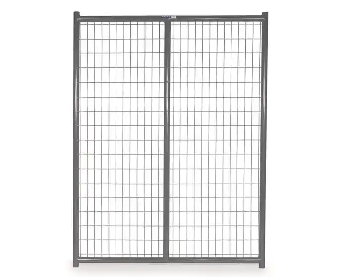 Tarter Kennel Panel 6 ft x 5 ft Side Gray DKSHDG5