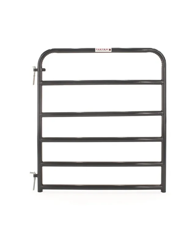 Tarter 6 Bar Tube Gate - 4 Foot - Blue - 6EB4