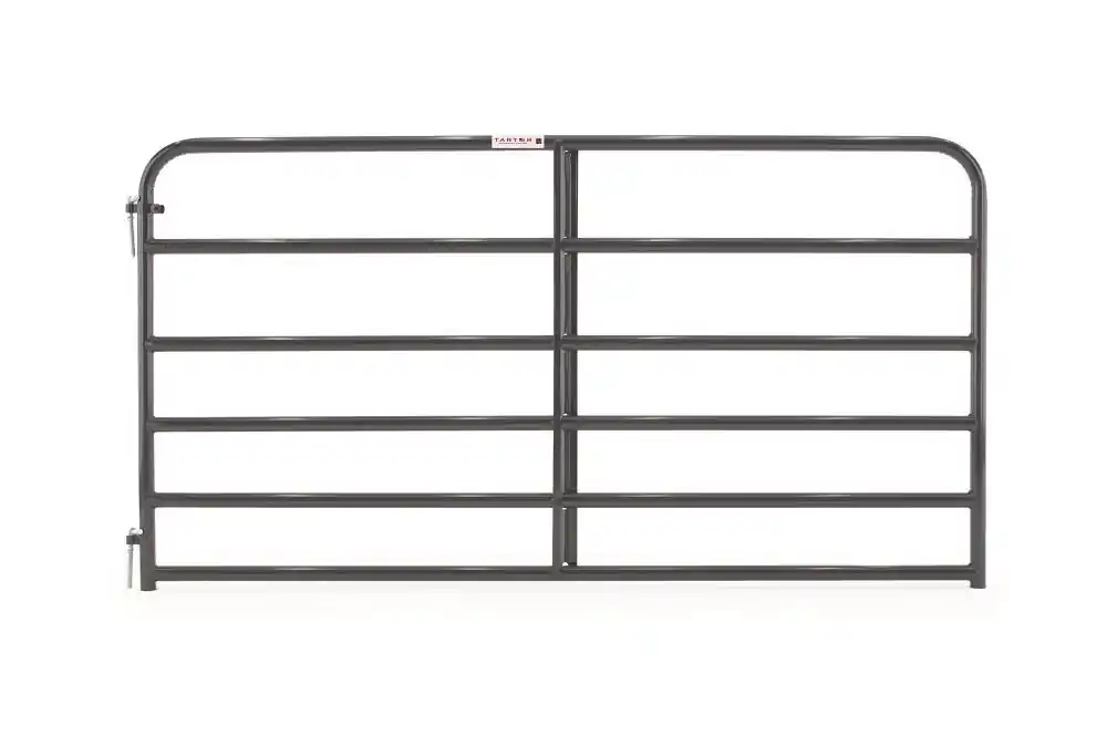 Tarter 6 Bar Tube Gate - 8 Foot - Blue - 6EB8