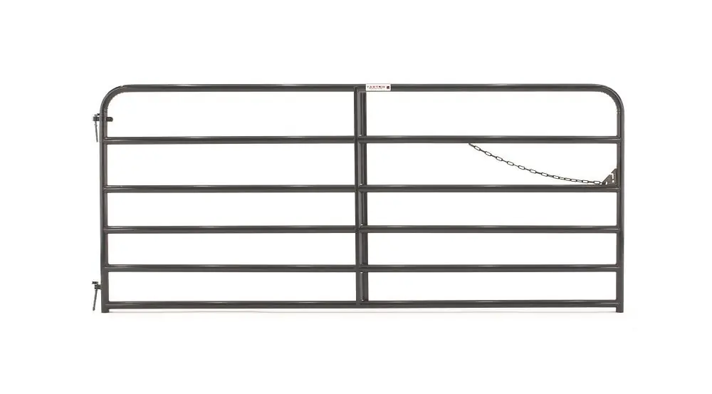 Tarter 6 Bar Tube Gate - 10 Foot - Blue - 6EB10