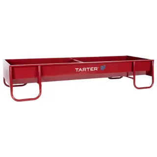 Tarter 3‘ X 10‘ Steel Heavy Duty Bunk - Red MGF